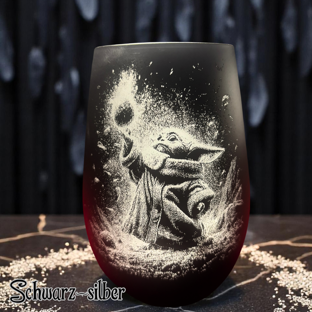 mystisches Galaxy Windlicht