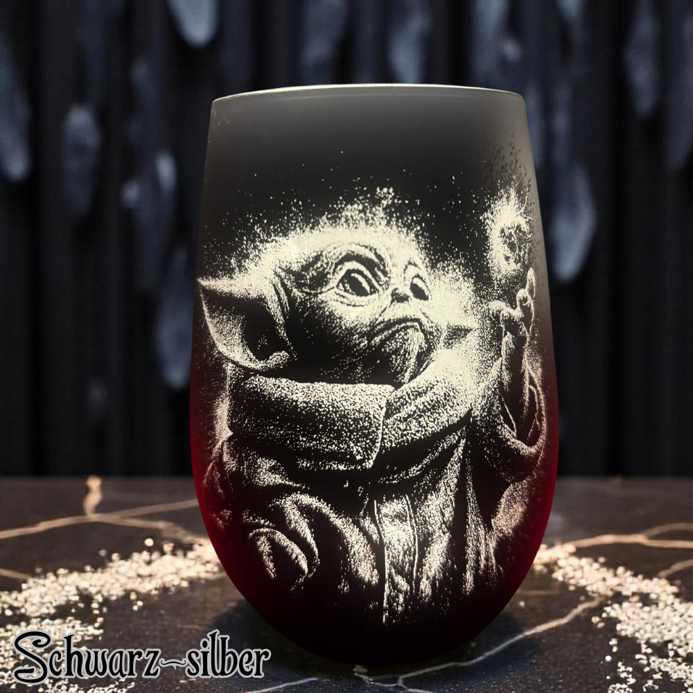 Yoda Windlicht / Becher , Star Wars Motiv